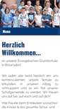 Mobile Screenshot of ev-schule-braeunsdorf.de